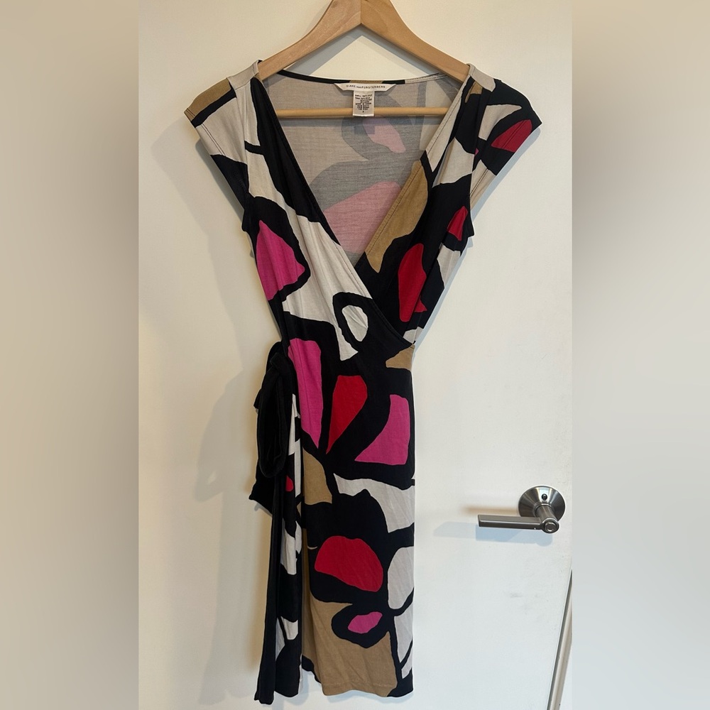 Diane Von Furstenberg Abri silk jersey wrap dress